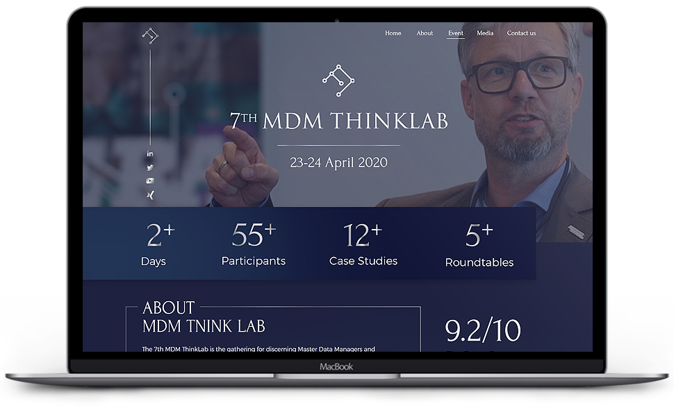 Корпоративный сайт для “Think Linkers“, Чехия
